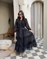 Vestido Lumière – Edição Exclusiva com Renda Bordada