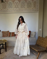 Vestido Lumière – Edição Exclusiva com Renda Bordada