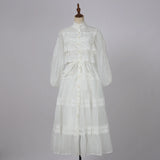 Vestido Lumière – Edição Exclusiva com Renda Bordada