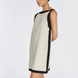 Vestido de Linho Sem Mangas – Leve e Elegante