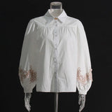 Conjunto bordado com cinto - Novidade