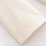 Conjunto Feminino Elegância Clássica – Blazer Transpassado com Botões Duplos e Calça de Cintura Alta