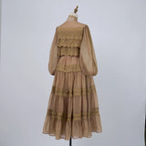 Vestido Lumière – Edição Exclusiva com Renda Bordada