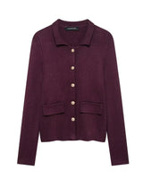 Conjunto Feminino Minimalista em Tricô – Jaqueta + Saia | Look Elegante