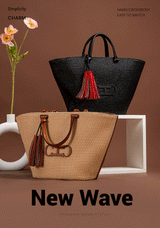 Bolsa Feminina CHCH – para Praia, Compras e Viagens