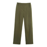 Conjunto Alfaiataria Moderna – Blazer com Botões Duplos e Calça Wide Leg