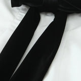 Blusa Sem Alças com Laço - Top Cropped Branco Estilo Chic