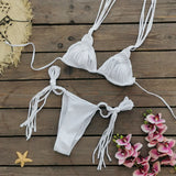 Biquini detalhado cintura alta