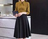 Conjunto saia e Camisa Alfaiataria Luxo