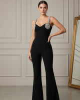 Macacão Bordado á Mão & Modelagem Slim