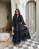 Vestido Lumière – Edição Exclusiva com Renda Bordada