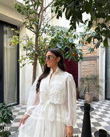 Vestido Lumière – Edição Exclusiva com Renda Bordada