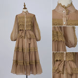 Vestido Lumière – Edição Exclusiva com Renda Bordada