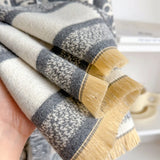 Echarpe Estilo Pashmina em Cashmere