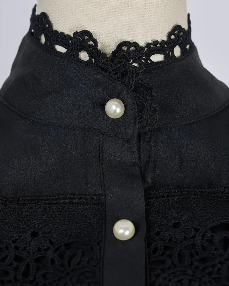 Vestido Lumière – Edição Exclusiva com Renda Bordada