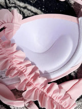 Biquini  Push Up - Detalhes Flores