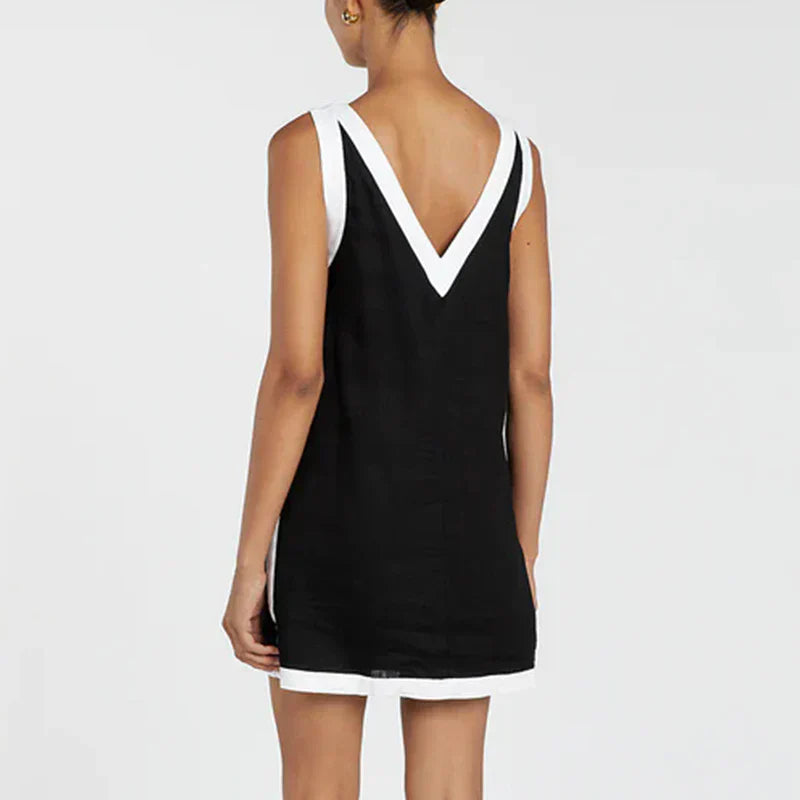 Vestido de Linho Sem Mangas – Leve e Elegante