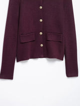 Conjunto Feminino Minimalista em Tricô – Jaqueta + Saia | Look Elegante