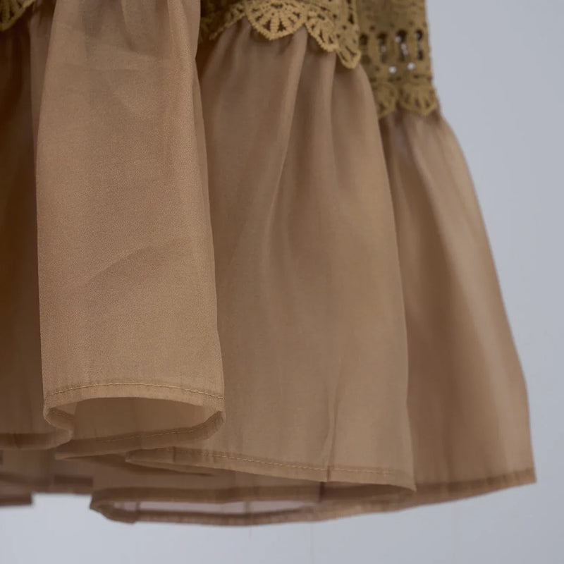 Vestido Lumière – Edição Exclusiva com Renda Bordada