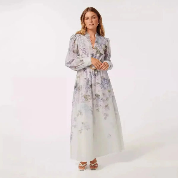 Vestido esvoaçante com caimento perfeito - Novidade