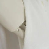 Vestido Azul Floral com Gola Alta e Cintura Império – Elegância Atemporal