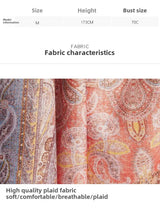 Vestido elegante estampa boho - Novidade