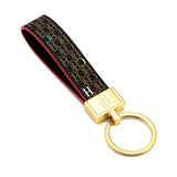 Chaveiro CHCH – Couro, Design Exclusivo com Estampa, Estilo Minimalista e Sofisticado, Presente Elegante