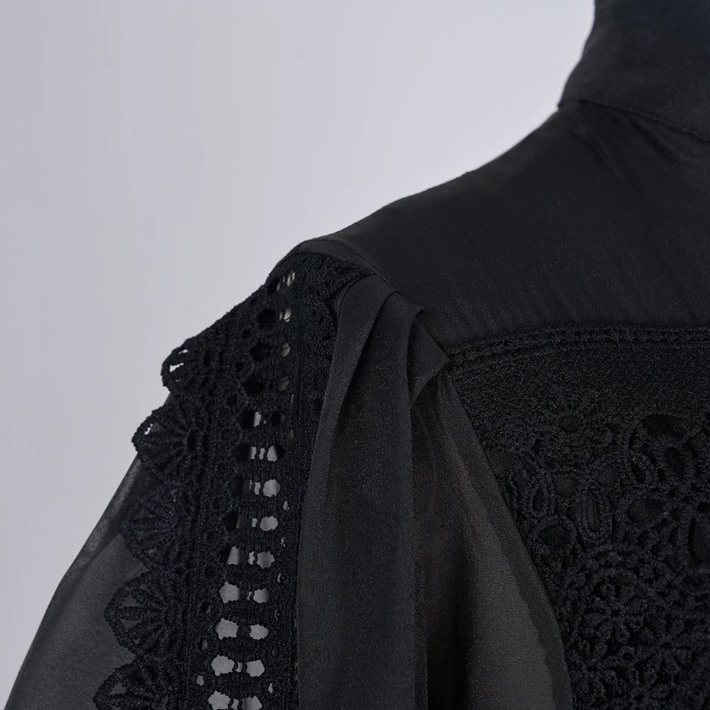 Vestido Lumière – Edição Exclusiva com Renda Bordada