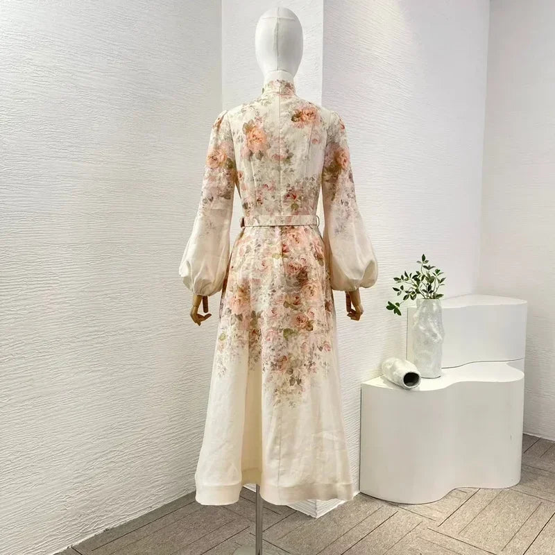 Vestido Luxo ALEMAiS 100% Linho puro