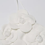 Vestido de Flores 3D – Sem Mangas, Elegância e Sofisticação